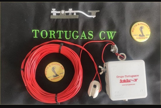 Antena TortuEndFed (10W o 100 W)