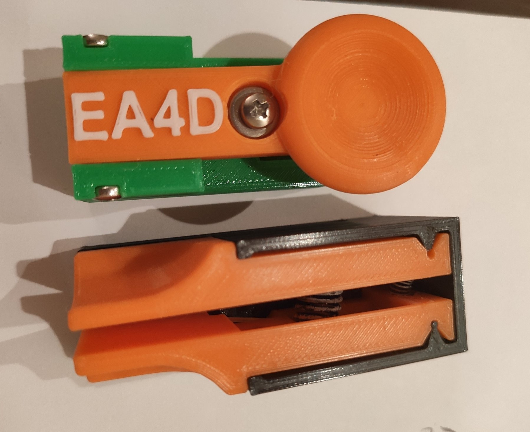 Mini Key Paddle 3D – Paletas Morse BY LA4ZCA, v2